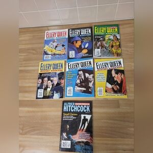 Ellery Queen & Alfred Hitchock Mystery  Magazine Lot of 7 from 2011 & 2013